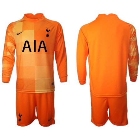Billiga Fotbollströjor Tottenham Hotspur Målvakt Barn Tredje tröja 2021/22 Långärmad